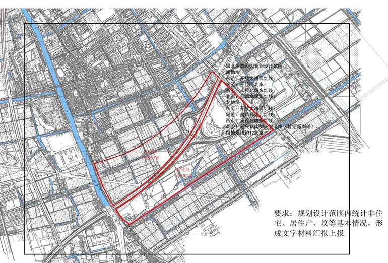西至:人民北路东红线;      北至:新兴镇南侧规划道路(暂定新南