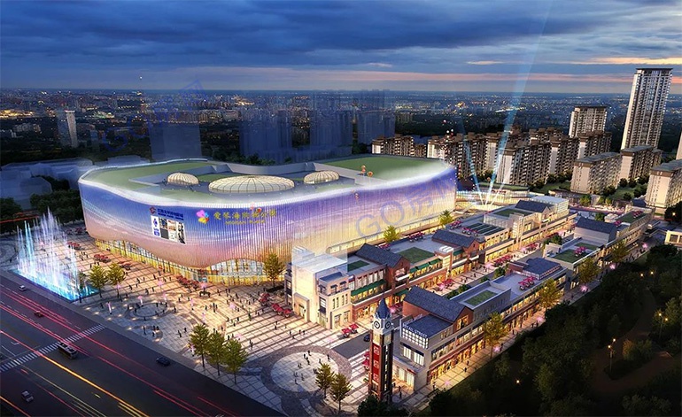 1日城东还将迎来宝龙广场的开业,该项目位于韩风国际文化名城内,是